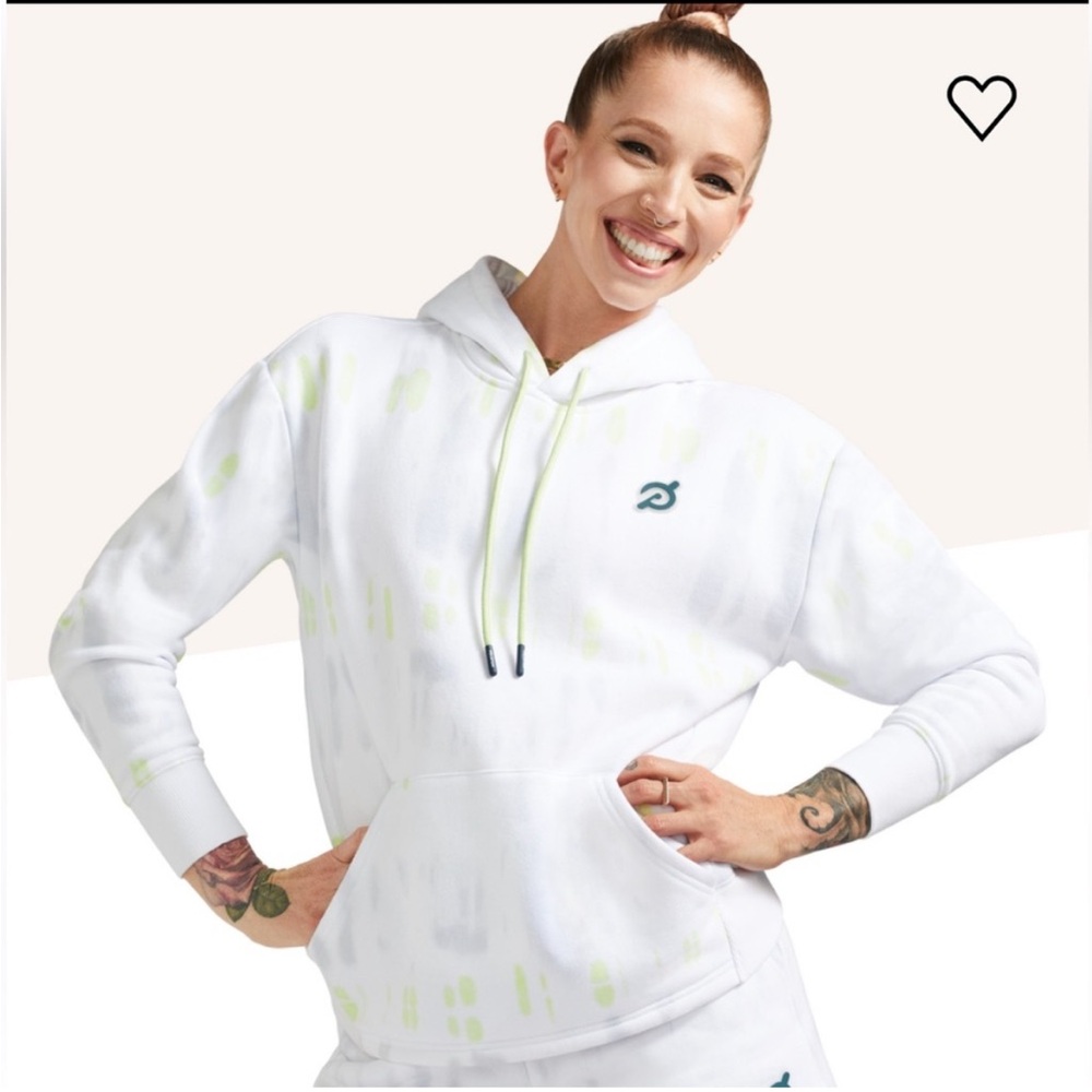 NWT PELOTON Chic Tie Dye‎ Pullover Sweatshirt